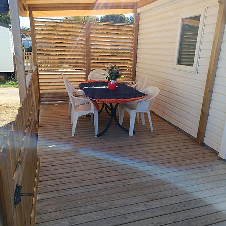 Mobil Home Lucky Climatise Camping Novela Port La Nouvelle Exteriör bild