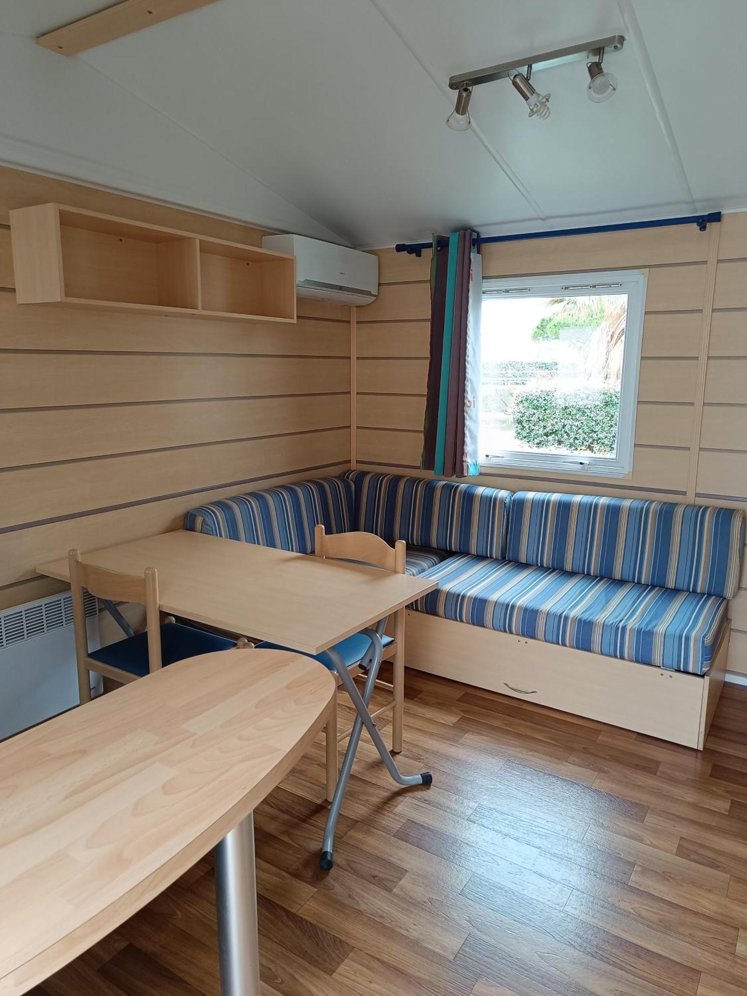Mobil Home Lucky Climatise Camping Novela Port La Nouvelle Exteriör bild